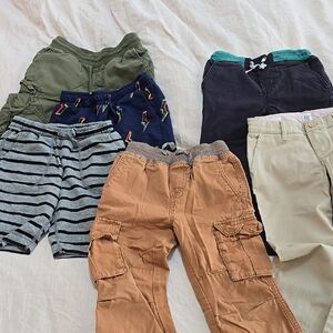 Size 6 - 7 pants and shorts- Hanna Andersson, Mini Boden, Gap kids
